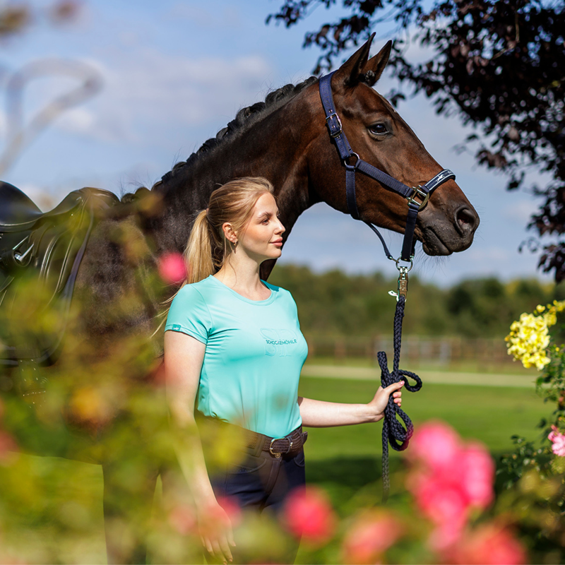 Schockemohle Ladies Nele Shirt - Sea Green-6