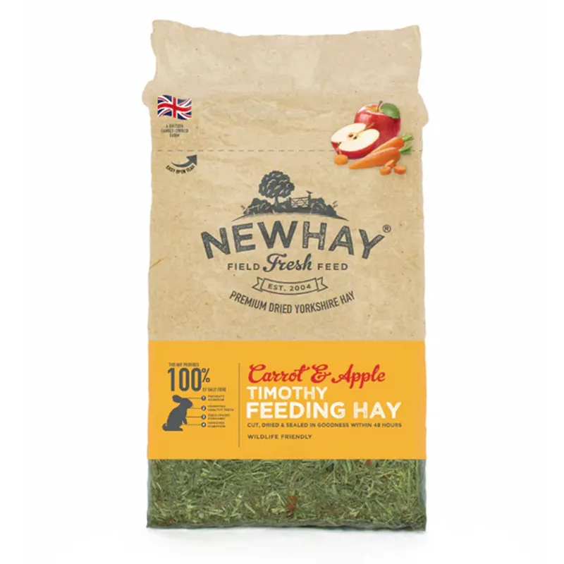 Newhay Timothy Feeding Hay Carrot and Apple