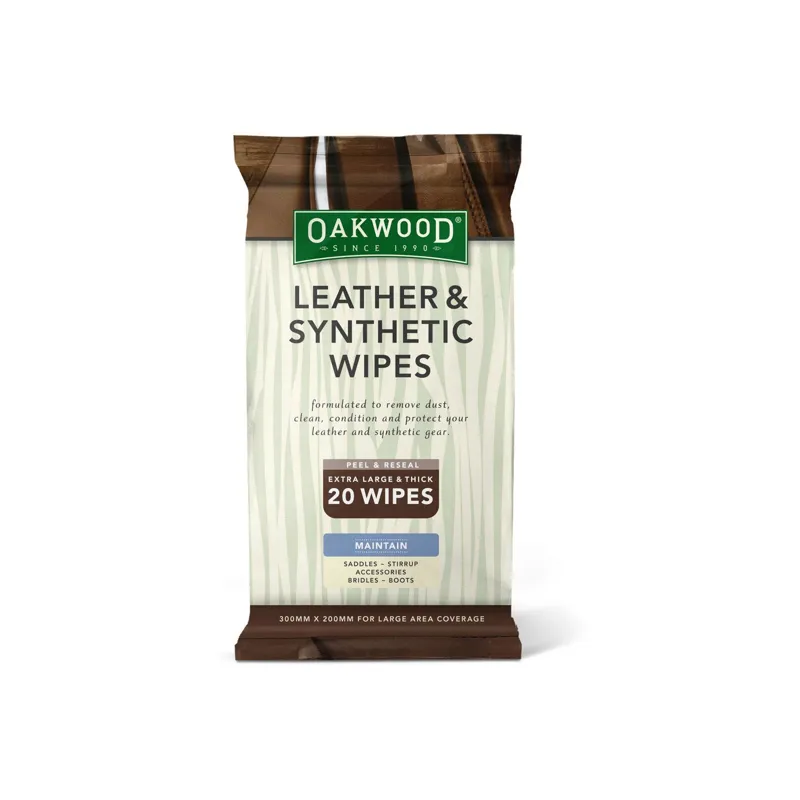 Oakwood Leather And Synthetic Wipes