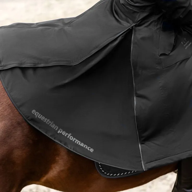 E.L.T Opal Winter Performance Riding Coat - Black-7