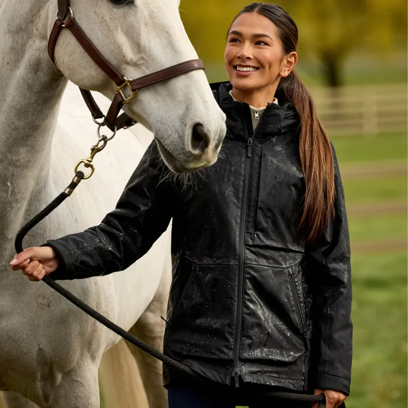 Ariat Ladies Outer Banks H20 Jacket - Black-7