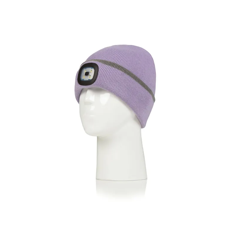 Vision LED Lights Beanie Hat - Lilac