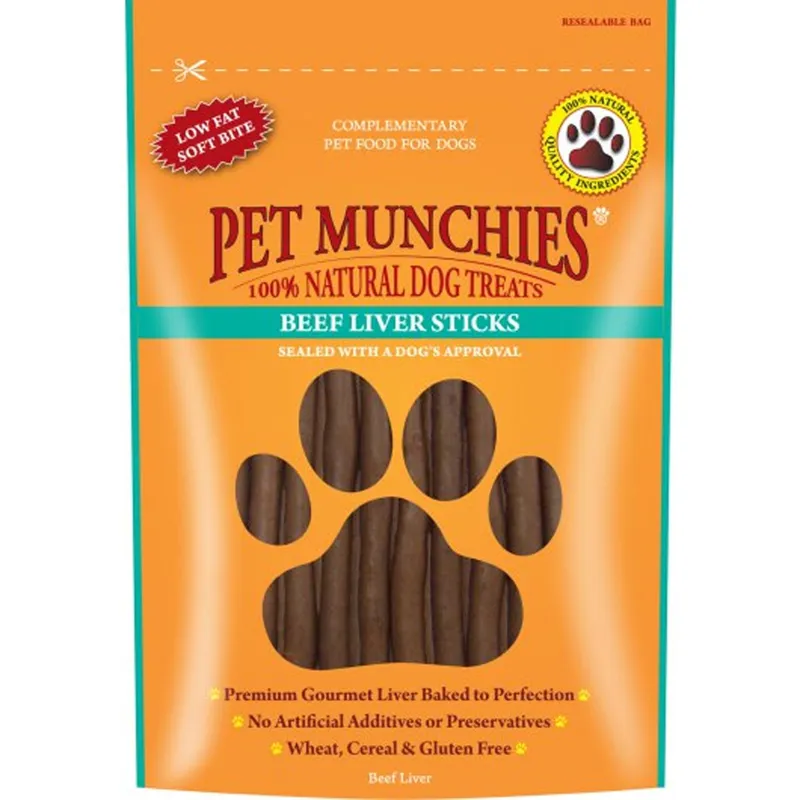 Pet Munchies Beef Liver Sticks