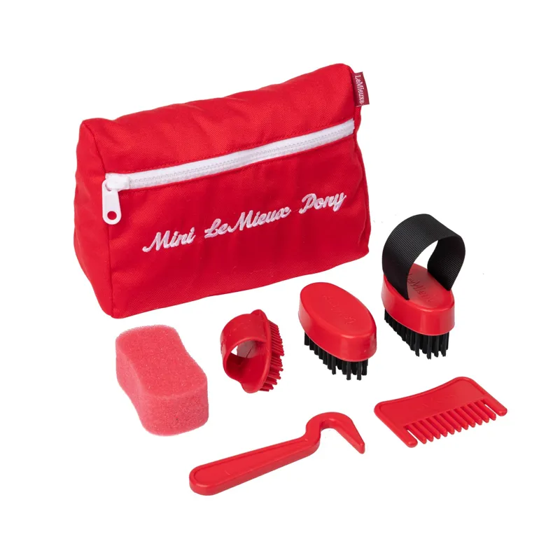 LeMieux Toy Pony Grooming Kit - Red