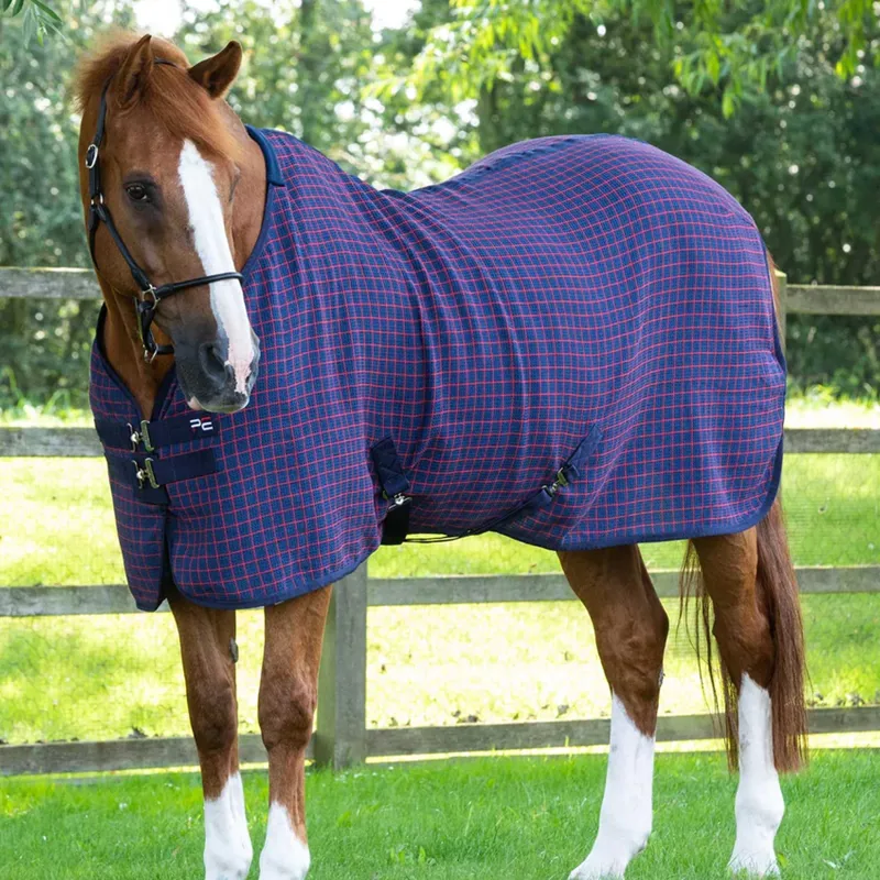 Premier Equine 3D Waffle Cooler Rug Navy