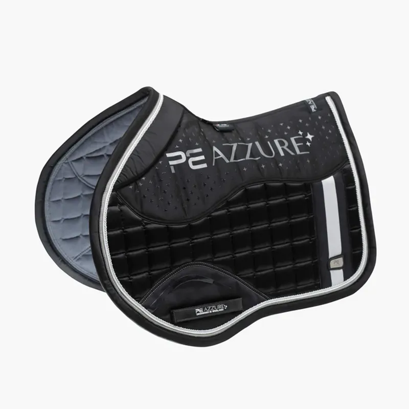 Premier Equine Azzure Anti-Slip Satin GP/Jump Square - Black