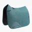 Premier Equine Close Contact Cotton Dressage Saddle Pad - Turquoise