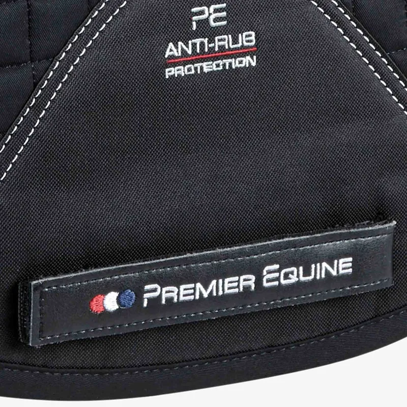 Premier Equine Close Contact European Dressage Saddle Pad - Black-1
