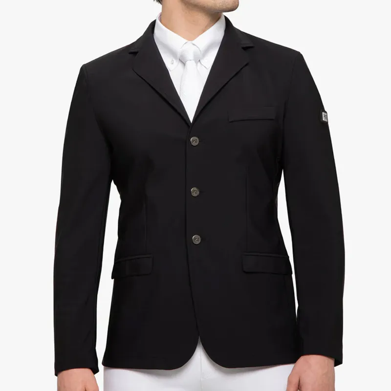 Premier Equine Enzo Mens Competition Jacket - Black