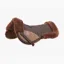 Premier Equine Merino Wool Half Pad - Brown/Brown