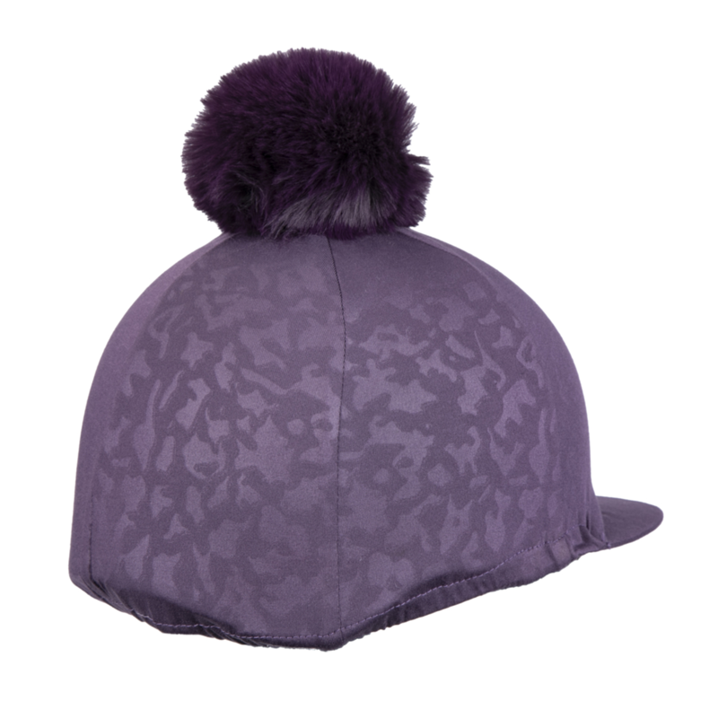 Aubrion Pom Pom Hat Cover - Purple-1