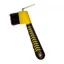 Red Gorilla Hoof Pick With Brush - Yellow