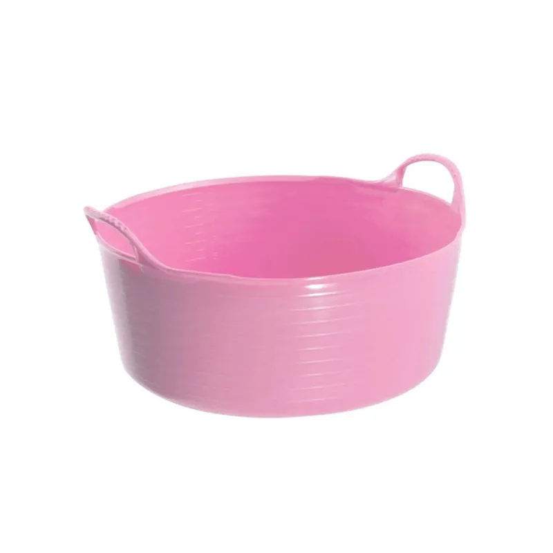 Gorilla Tub Flexible Shallow Small 15L - Soft Pink