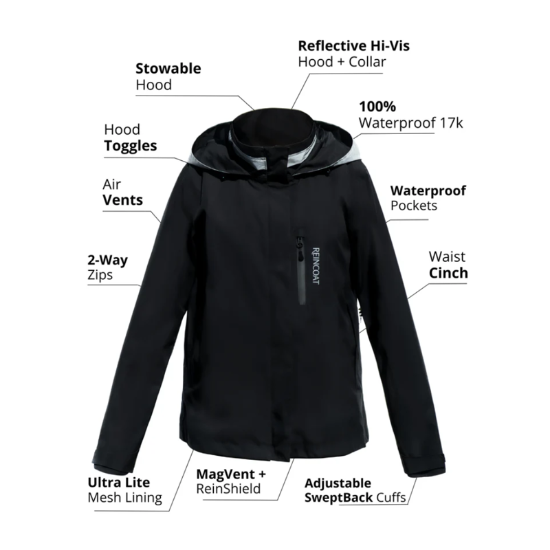 Reincoat Air Adults - Black-1