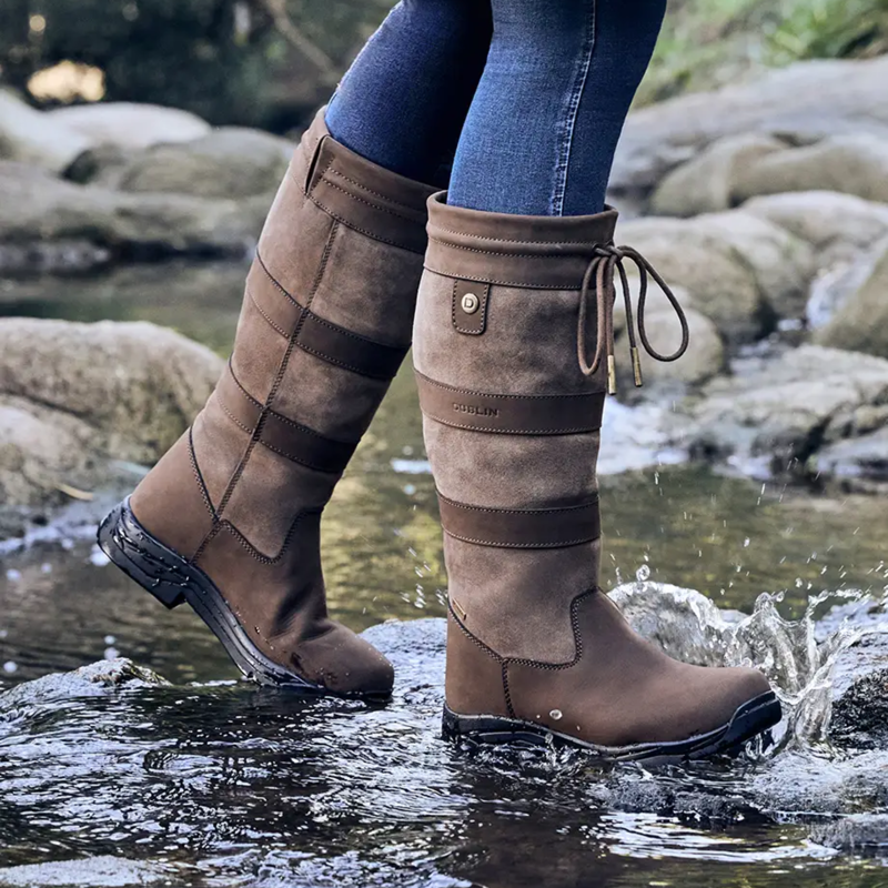Dublin River Boots IV Chocolate - Wide-5
