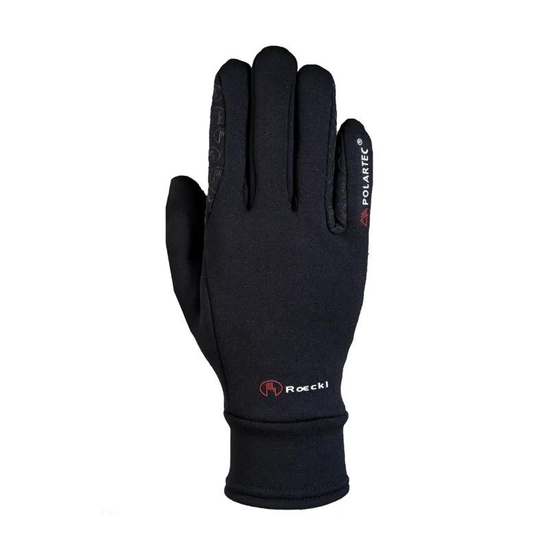 Roeckl Warwick Junior Riding Gloves - Black
