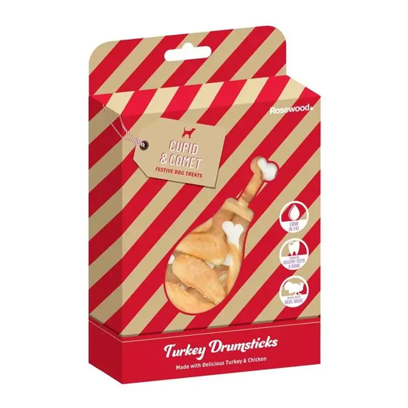 Rosewood Turkey Drumsticks Dog Treats