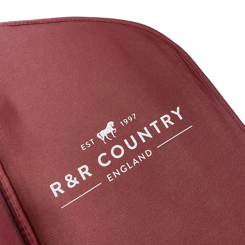 R And R Country Jacket Bag - Burgundy-3