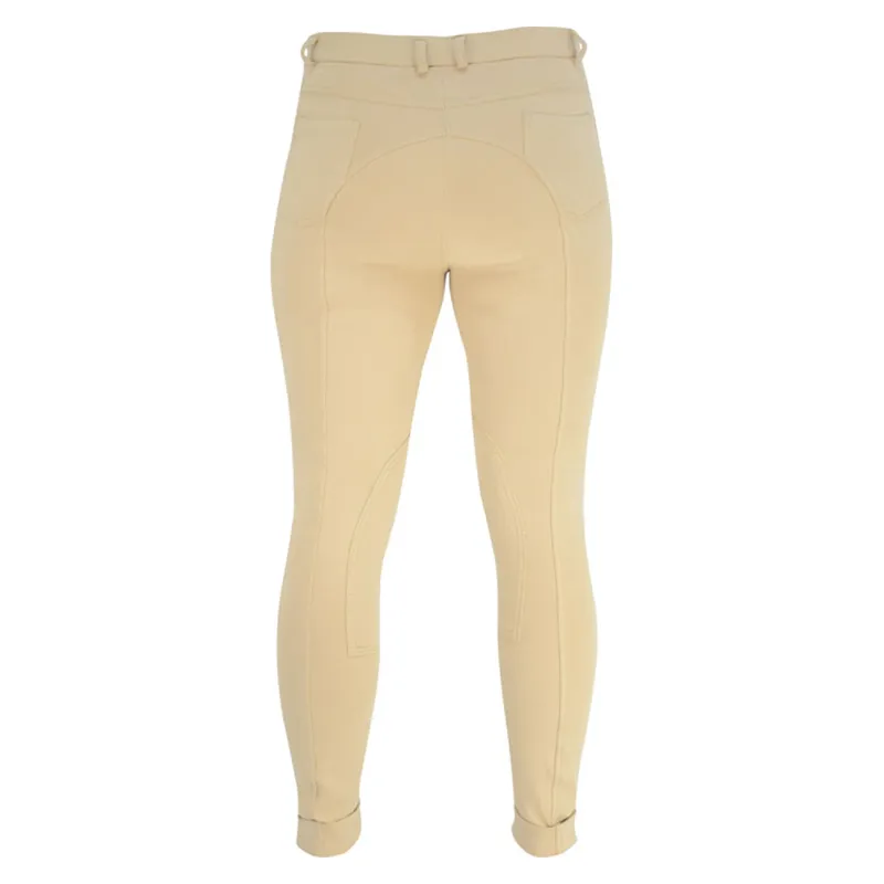 RandR Country Ladies Riding Jodhpurs - Beige-1