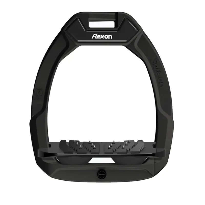 Safe On Inclined Ultra Grip Stirrups - Black