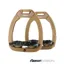 Safe On Limited Edition Inclined Ultra Grip Stirrups - Camel