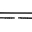 Schockemohle Buckle Rubber Reins - Black