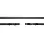 Schockemohle Rubber Reins Hook and Stud - Black