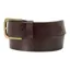 Schoffel Mens Castleton Leather Belt - Dark Brown
