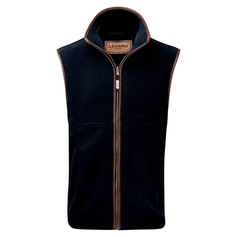 Schoffel Men's Oakham Fleece Gilet - Navy