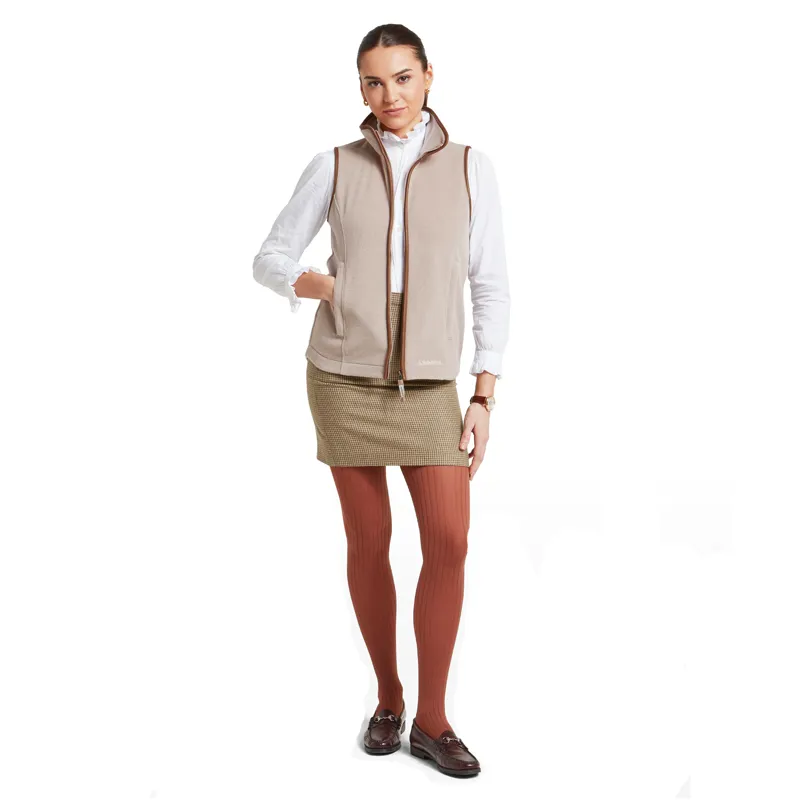 Schoffel Ladies Lyndon Fleece Gilet - Mushroom-7