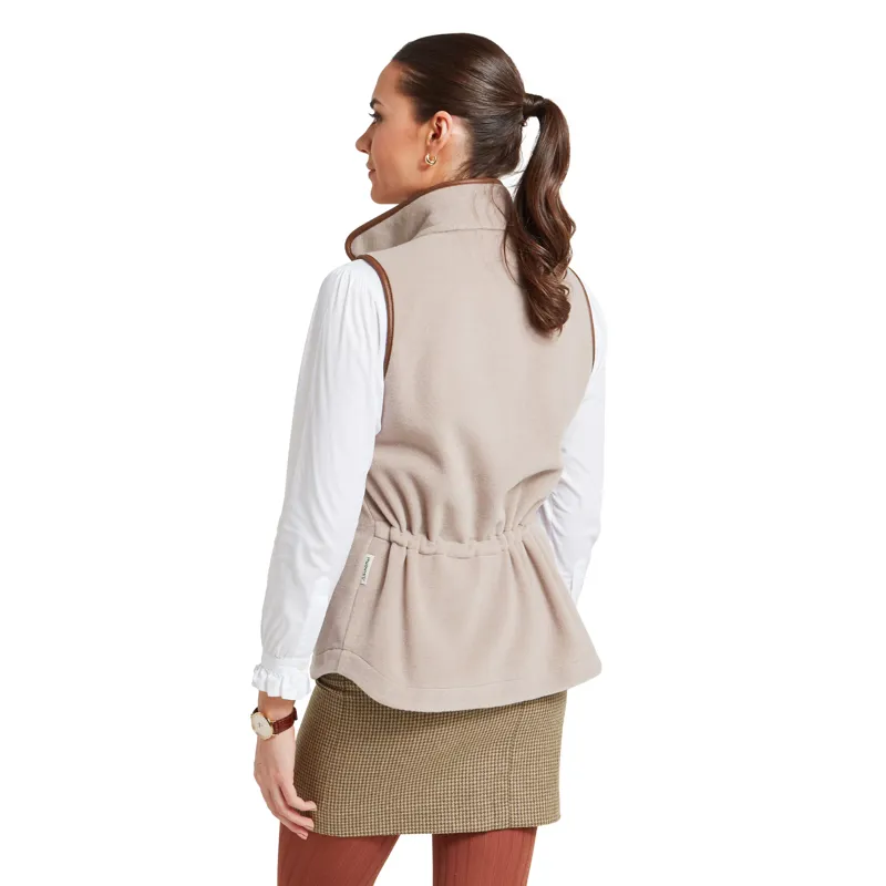 Schoffel Ladies Lyndon Fleece Gilet - Mushroom-3