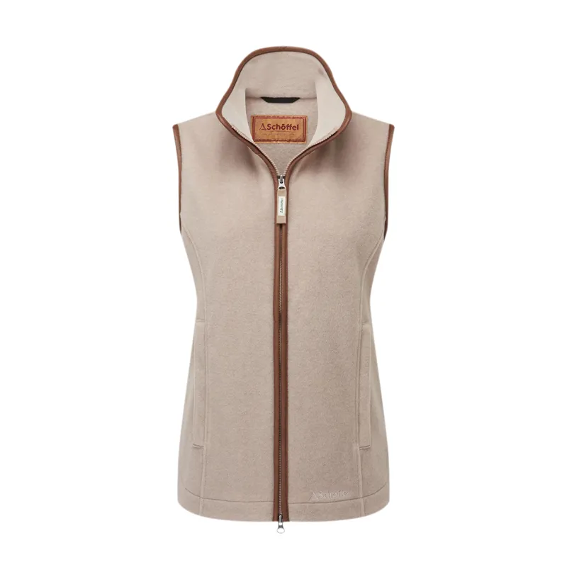 Schoffel Ladies Lyndon Fleece Gilet - Mushroom