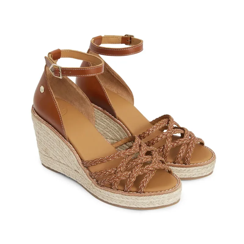 Fairfax and Favor Seville Wedge - Tan