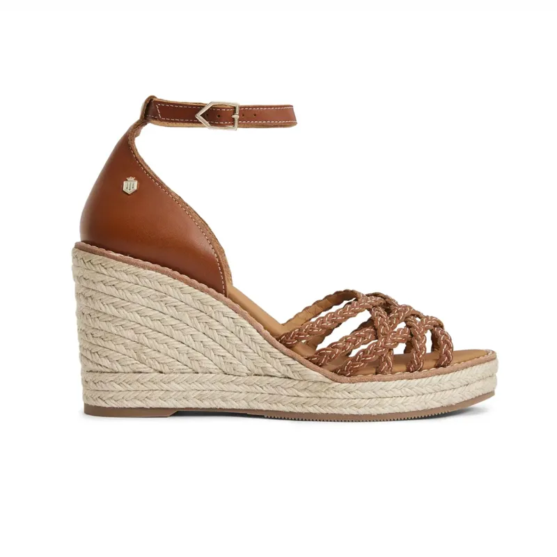 Fairfax and Favor Seville Wedge - Tan-3