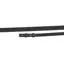 Velociti GARA Rubber Covered Reins - Black