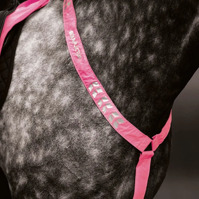 Shires Equi-Flector Breastplate - Pink