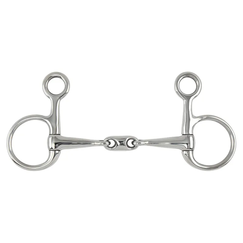 Hanging Cheek Snaffle With Lozenge Stainless Steel