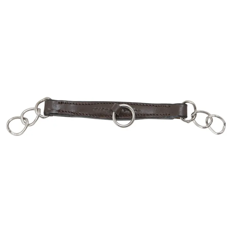 Velociti GARA Leather Curb Chain - Black