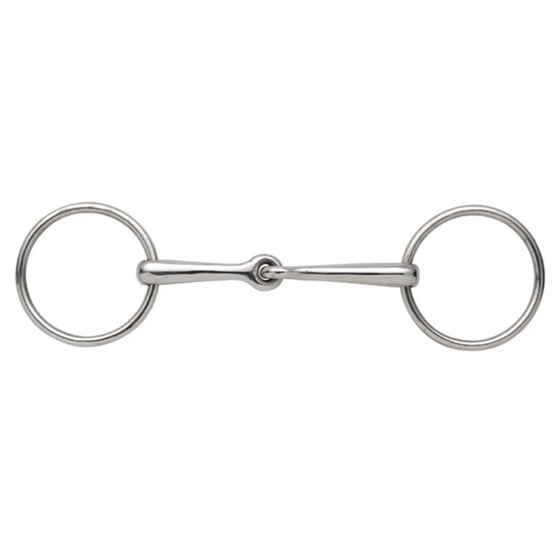 Shires Loose Ring Jointed Mouth Snaffle