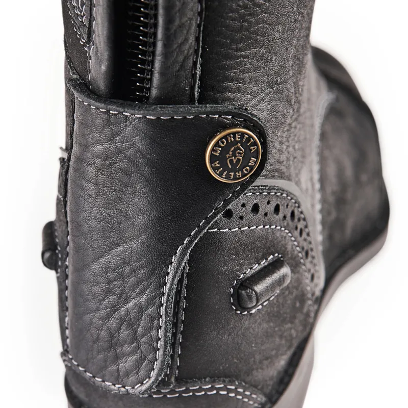 Moretta Maddalena Riding Boots - Black-2