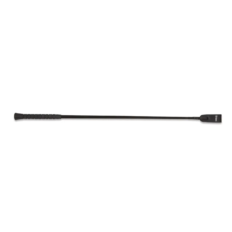 Shires Plain Stem Whip - Black