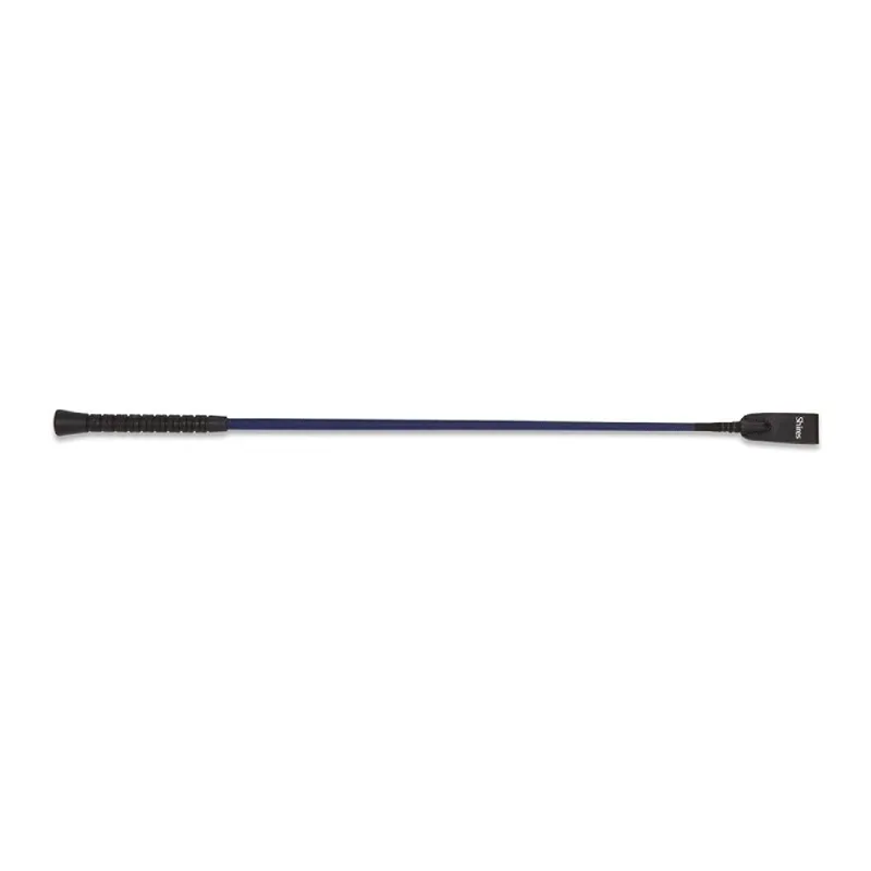 Shires Plain Stem Whip - Navy