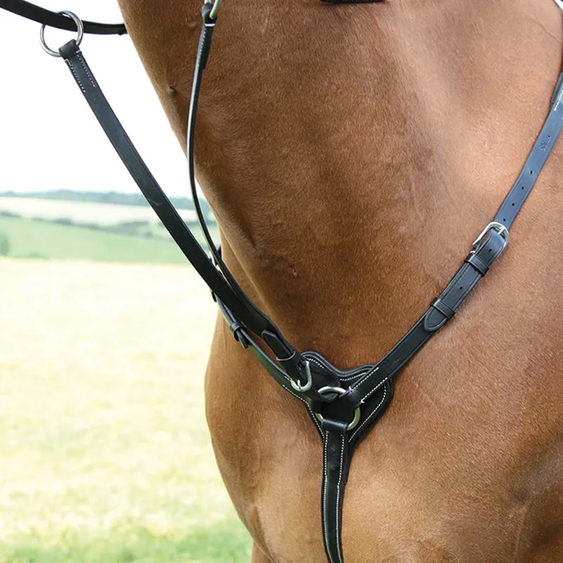 Salisbury Three Point Breastplate - Black