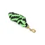 Shires Headcollar Lead Rope With Trigger Clip - Black/Lime