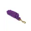 Shires Headcollar Lead Rope With Trigger Clip - Purple