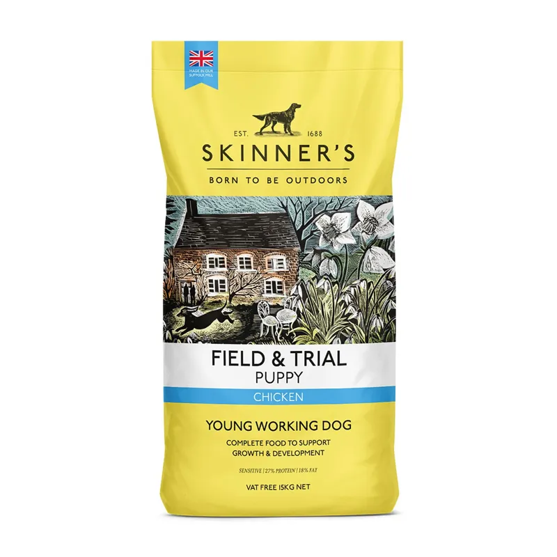 Skinners Field and Trial Puppy Chicken 15kg-1