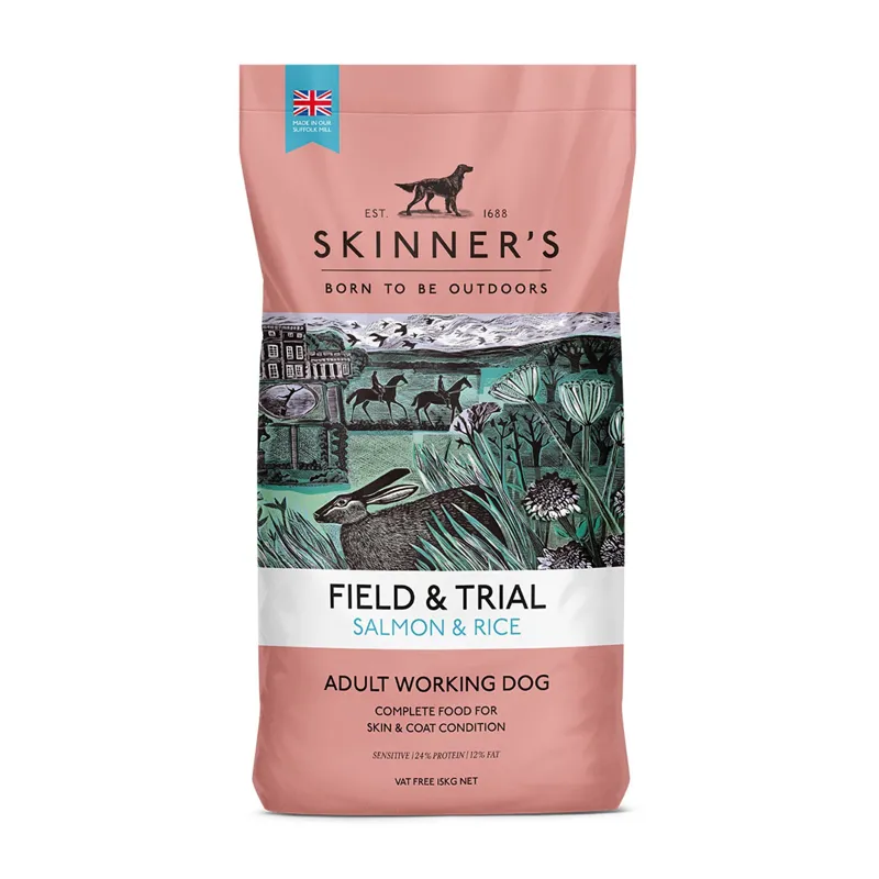 Skinners Field andTrial Salmon And Rice 15kg