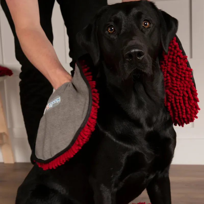 Scruffs Noodle Drying Towel - Burgundy-1