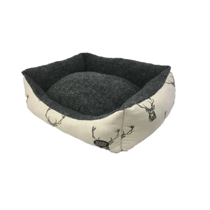 Snug and Cosy Deluxe Dog Bed - Deer