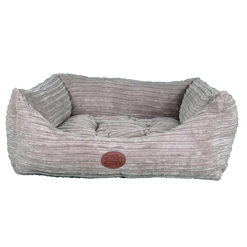 Snug and Cosy San Remo Rectangular Bed - Mink